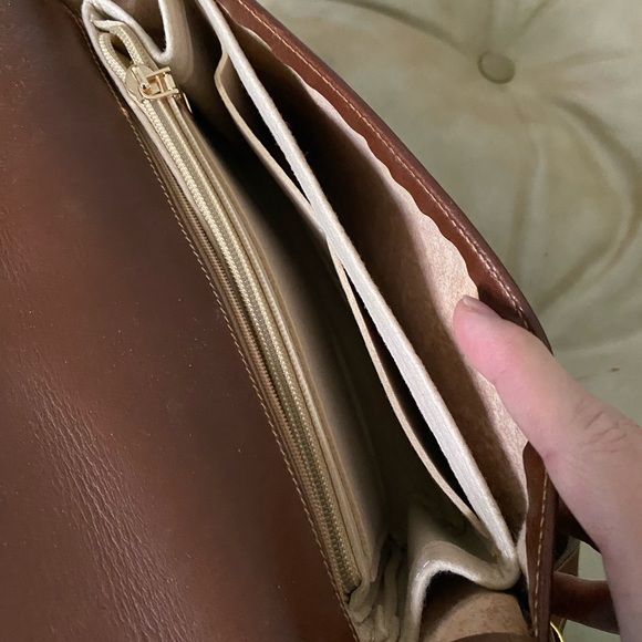 RARE Vintage Gucci Crossbody Bag Micro GG Brown Stripe Flap COA - Picture 14 of 16